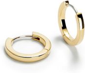 Ana Luisa Gold Huggie Hoop Earrings - Versatile, Easy-To-Stack & Delicate Gold Hoops for Women - Hypoallergenic, Water-Resistant & Tarnish-Free - Stylish Gold Hoops - Women's Gift Ideas (14K Gold Plated, Mini)