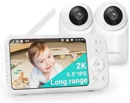 Jartoo 2K Video Baby Monitor with 2