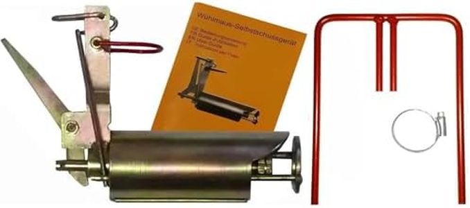 Wühlmausfalle neueste verbesserte Version mit Lockmittel und Wühlmaus Selbstschusshalterung zur Nagerbekämpfung Schädlingsbekämpfung Selbstschuss Apparat/Gerät gegen Wühlmäuse