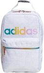 adidas Unisex-Adult Santiago 2 Insulated Lunch Bag, Jersey White/White Rainbow, One Size, Santiago 2 Insulated Lunch Bag