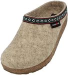 HAFLINGER Grizzly Franzl Felt Slippers Felt Clog, Registered Öko, 12 AU