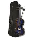 Musical Works AA Quality Violin Bakan Wood for Music Enthusiasts and Students With Box, Horse Hair Bow,Rosin All accessories are made by pure wood, no plastic used. Hor05
