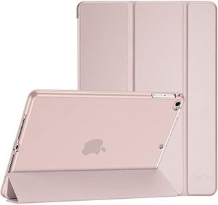 ProCase iPad 9.7 Inch Case iPad 6th 5th Generation Cases, iPad Air 2, iPad Air Case, Slim Soft TPU Cover Stand Smart Case for iPad 9.7 2018 2017 Model iPad Air 2 Air 1 -Pink