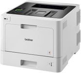 Brother HL-L8260CDW Colour Laser Printer - Single Function, Wireless/USB 2.0/Network, 2 Sided Printing, A4 Printer, Business Printer, UK Plug, Light Grey/Black, 2-Line LCD