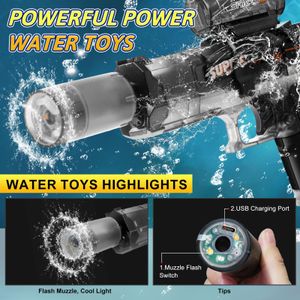 Electric Water Gun 2-Pack – Black and Blue
