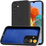 TheGiftKart Liquid Silicon Back Cover Case for Samsung Galaxy M14 5G | Stylish Camera Protection Module | Micro-Fibre Lining Inside | Shockproof Back Cover Case for Samsung Galaxy M14 5G (Black)