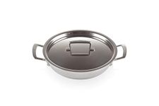 Le Creuset-3Ply Shllw Casserole (Braiser) 24