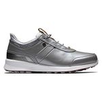 FootJoy Women's Stratos Previous Season Style Golf Shoe, Grey, 8