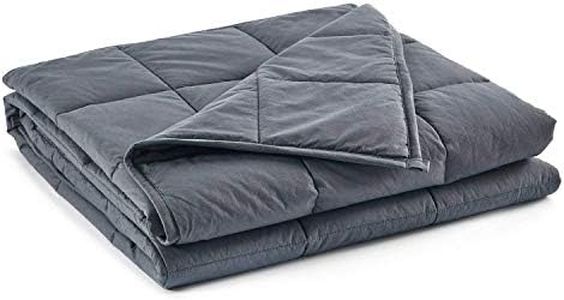 RelaxBlanket-Weighted Heavy Blanket Home (Dark Grey, 40''x60'' 10lb)