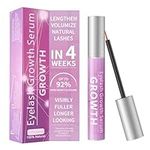 Advanced Eyelash Growth Serum with Natural Formula,Enhancement Lash Booster for Longer Fuller and Thicker Lash Enhancing Serum 5ml