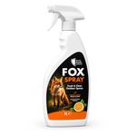 Fox Spray 1L Outdoor Animal Spray for Gardens & Lawns, Odour Neutraliser & Outdoor Cleaner, Helps Reduce Repeat Fouling & Digging, Natural Citrus Aroma, Ready to Use