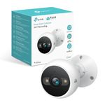 Kasa 4MP 2K Security Camera Outdoor Wired, IP65, Starlight Sensor & 98 Ft Night Vision, Motion/Person Detection, 2-Way Audio w/Siren, Cloud/SD Card Storage, Alexa &Google Assistant Compatible(KC420WS)