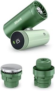NEW Shark ChillPill — The Only 3-in-1 Personal Cooling System with InstaChill Cooling Plate, Dry-Touch Mist, and Powerful Fan, Handheld, Wearable, Rechargeable Battery, 10 Speeds, Matcha, FA022GN