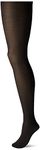 L'eggs Women's Leggswear Silky Tights, Black, Large (Q)