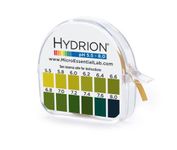 Hydrion pH 15 Foot Roll With Chart and Dispenser 5.5-8.0 pH Range