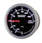 Turbosmart TS-0101-2023 52 mm - 2-1/16" 0-30 PSI Boost Gauge for Gated Boost Control Valves, Black