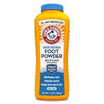 Arm & Hammer Foot Powder for Shoes & Feet, Talc-Free Odor & Moisture Control for Men & Women, 7 oz (1 Pack)