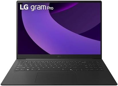 LG gram Pro 16-inch Lightweight Laptop Computer, Intel Evo Edition Powered by Intel Core Ultra9 285H Processor, NVIDIA RTX5050, Windows 11 Home, 32GB RAM, 2TB SSD, Black