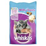 Whiskas 2-12 Month Kitten Milky Treats, 55 g (Pack of 8)