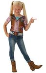 Rubie's Official Cowgirl T-Shirt Book Week Child's Costume (Small, 3-4 Years)