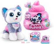 Pets Alive Pooping Puppies (Husky) by ZURU Surprise Puppy Plush, Ultra Soft Plushies, Interactive Toy Pets, Electronic Pet Puppy for Girls and Children