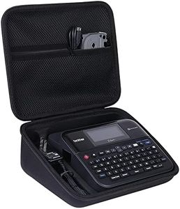 khanka Hard Storage Case Replacement for Brother P-Touch Label Maker PTD600 Labeler/PT- D610BT Business Professional Connected Label Maker, Case Only (Inside Black)