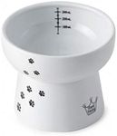 Necoichi Raised Stress Free Cat Water Bowl (Cat, Extra Tall)