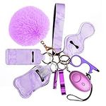 Ankilo Safe Sound Personal Alarm 10 Pcs Set Self Defense Keychain Set for Women and Kids, Safety Keychain Accessories, with Safe Sound Personal Alarm