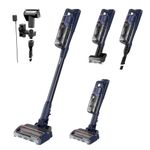 BISSELL PowerClean DualBrush Cordless Stick Vacuum for Pet Hair, 280W High Suction with AutoAdapt Technology, Self-Standing, FurGuard No Hair Wrap, 50 Min Runtime, LED Headlights, Handheld Mode, 4196B