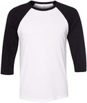 Bella Canvas Unisex 3/4-Sleeve Base