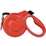 Fida Retractable Dog Leash, Heavy Duty 16 ft for Large Dog or Cat up to 110 lbs, Pet Walking Leash, Tangle Free, One-Handed Brake, Styleash Series (L, Red)