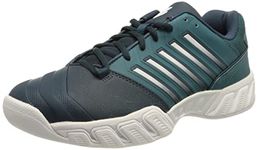 K-SWISS TENNIS Men's Bigshot Light 4 Tennis Shoe, Reflecting Pond/Colonial Blue, 8.5 UK