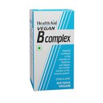 HealthAid Vegan B Complex - 60 Vegan Tablets