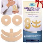 Breast reduction recovery supplies after surgery needs - Silicone scar sheets for surgical scars - Comfortable under Post op Bra