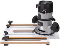 POWERTEC 71399 Router Fluting Jig, Router Jig for Precise Flutes, Router Table Accessories