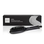 ghd Glide Hot Brush for Hair Styling, Ceramic Technology with Ioniser To Eliminate Frizz, Optimum 185°C Temp For Salon Smooth Styling