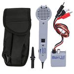 Tone and Probe Kit, Wire Tracer Circuit Tester Professional Tone Tracing Kit Cable Tester Tone Generator Detector Inductive Amplifier with Adjustable Volume Tone Tracing Probe Kit