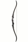 RedOak -Right Hand Archery Recurve Bow - 55 lbs - Black