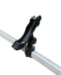 Brocraft Pontoon Boat Accessories/Pontoon Boat Square Rail Mount/Pontoon Boat Rod Holder Mount -Not Drilling Required