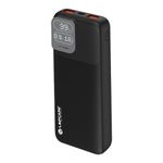 LAPCARE Gennie 10000 mAh 22W Fast Charging Power Bank with Digital Display, 3 Output(Type C PD + 2 USB), Input (USB-B & Type-C, Over Voltage Protection & Smart Chip(Black)