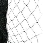 boknight 25' X 50' Net Netting for Bird Poultry Aviary Game Pens New 2.4" Square Mesh Size (25'×50'-2.4'')