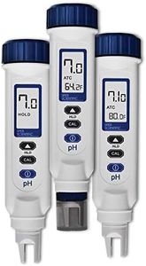 Sper Scientific Digital pH Pen 850052 - Accurate Ph Water Tester with Large Display for Water Hydroponics, Drinking Water, Pool, Aquarium & More - 4 Pack