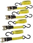 Amazon Basics Ratchet Strap, Pack of 4, Rachet