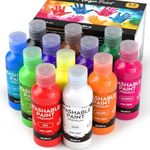 Nicpro 12 Colors Washable Finger Pa