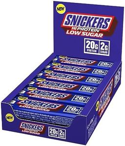 Snickers Hi Protein/Low Sugar Protein Bar Box of 12 x 57g