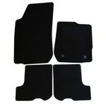 JVL Fully Tailored 4 Piece Car Mat Set with 2 Clips