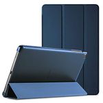 ProCase Cover for Galaxy Tab A 10.1 2019 Case(SM-T510/SM-T515/SM-T517), Ultra Slim Light Smart Folio Cover Stand Case Book Cover with Translucent Frosted Back -Navy