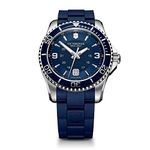 Victorinox Rubber Maverick Analog Blue Dial Unisex-Adult Watch-241603
