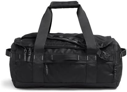 THE NORTH FACE Base Camp Voyager Duffel 42L, TNF Black/TNF White-NPF, One Size, TNF Black/TNF White-NPF, One Size