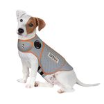 Thundershirt Dogs Clothing Thundershirt Dog Anxiety Jacket, Platinum, Small [S (Pack of 1)]